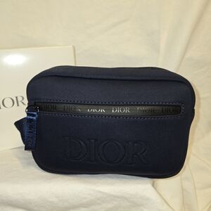 Dior Men's Midnight Blue Toiletry Bag